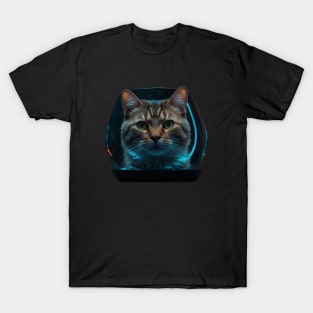 Cat in fish bowl T-Shirt